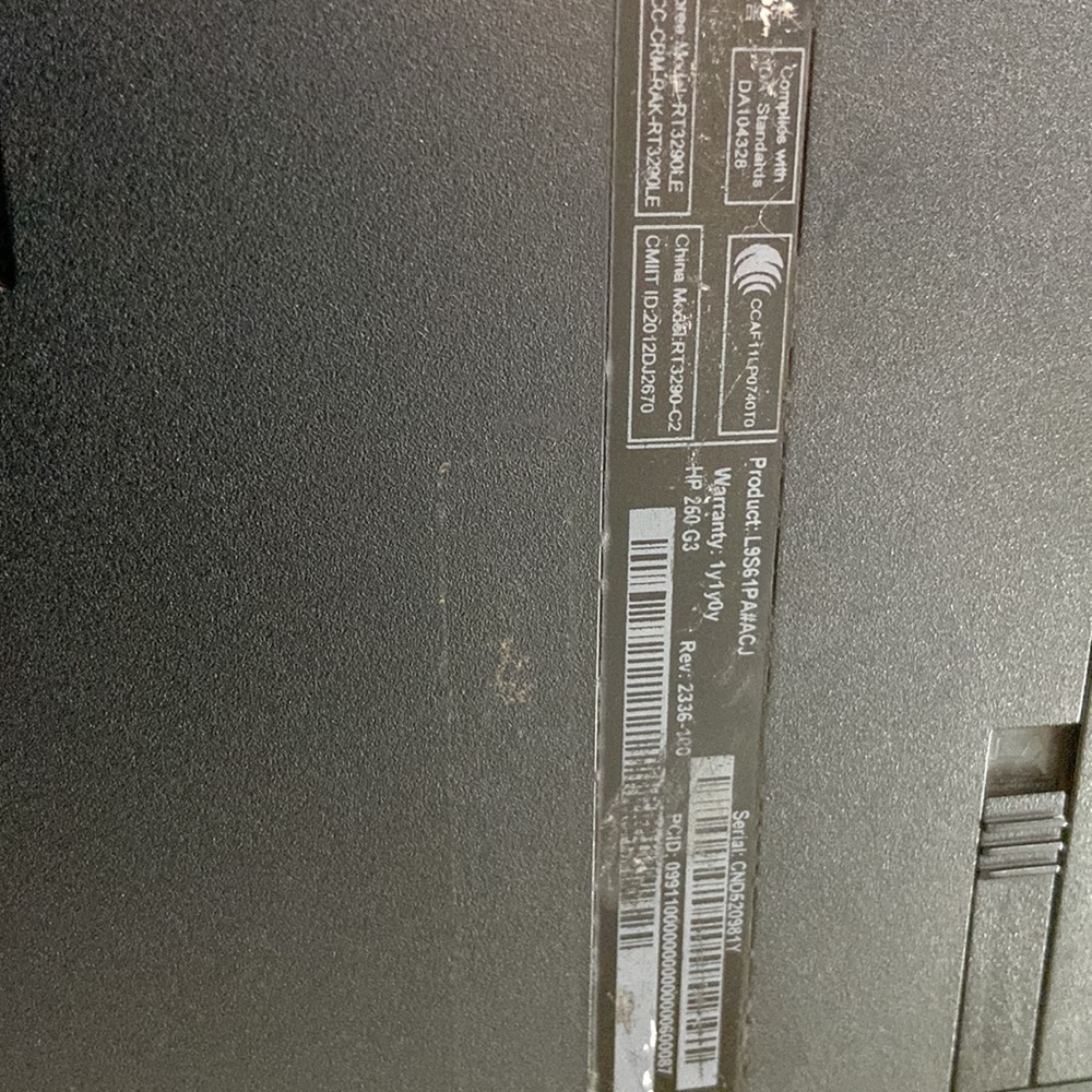 HP LAPTOP - Picture 8 of 8